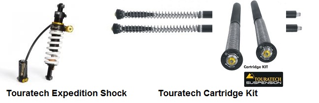 Touratech F800GSS Shock and CArtridge